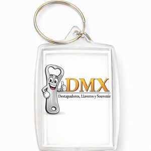 LLAVERO ACRILICO PERSONALIZABLE 100PZ