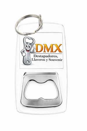 DESTAPADOR ACRILICO PERSONALIZADO A COLORES 50PZ
